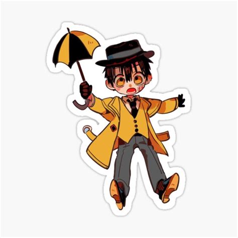 Hanako Kun Tbhk Sticker By Pinkgutz Redbubble