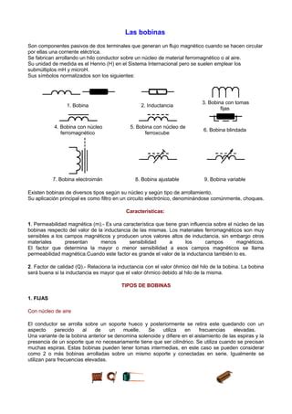 Material De Estudio Y T Inductores Y Bobinas Octubre Pdf