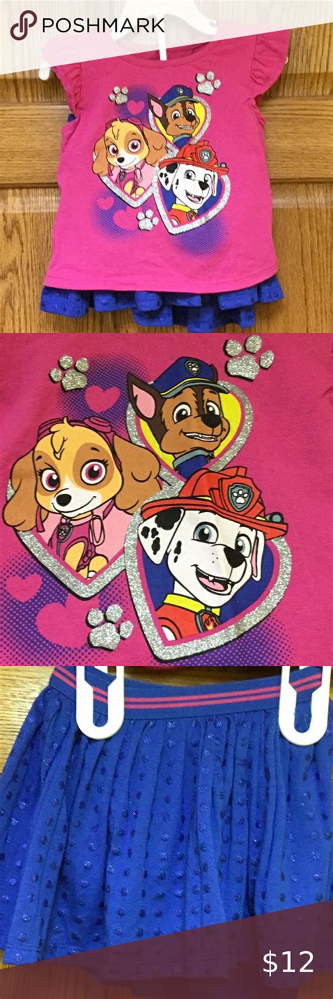 Lil Girls Paw Patrol Outfit Sz 4t Paw Patrol Outfit Outfits Girl