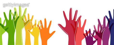 Hands Of Different Colors Cultural And Ethnic Diversity Vector