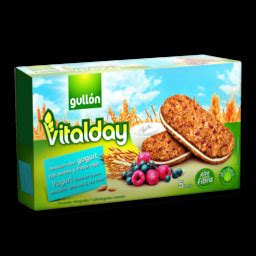 multiPROMOS Gullón Vitalday Bolachas Recheio de Iogurte