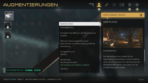 Deus Ex Mankind Divided Augmentierungs Guide mit den besten Mods für