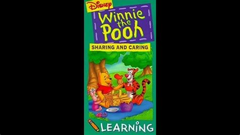 Opening To Winnie The Pooh Learning Sharing And Caring Vhs Youtube