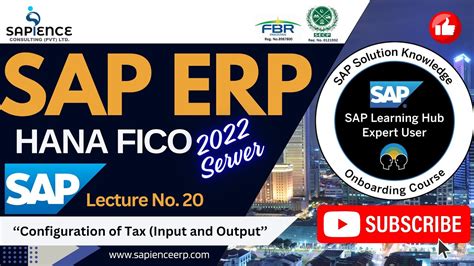 SAP S4 Hana ERP FICO Lec 20 Configuration Of Tax Input Output In SAP