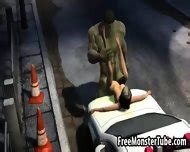 3d Cartoon Babe Getting Fucked Outdoors By The Hulk