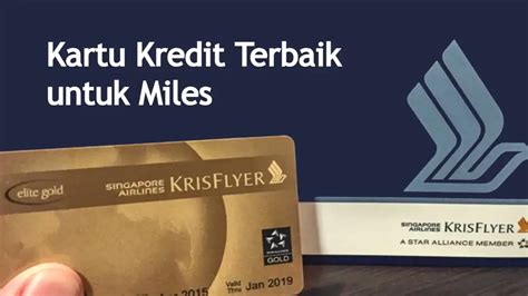 11 Kartu Kredit Terbaik Untuk Miles Berdasarkan Rate 2024