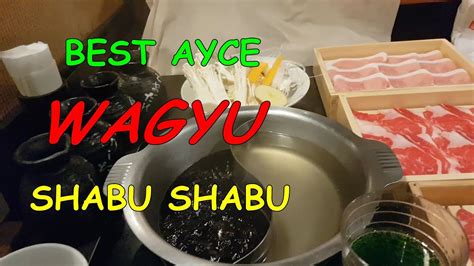 Best Ayce Wagyu Shabu Shabujapanese Hot Pot And Sukiyaki Place In Tokyo