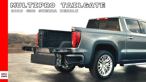 2019 Gmc Sierra Denali Multipro Tailgate Youtube