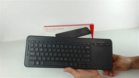 Unboxing The Microsoft All In One Wireless Media Keyboard Youtube