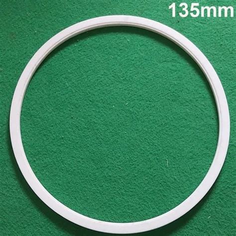 White Pure Ptfe Teflon Gasket Heat Resistant Ptfe For Industrial