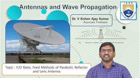 F D Ratio Feed Methods Of Parabolic Reflector And Lens Antenna By Dr