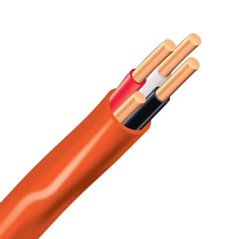 Southwire 47181335 Romex SIMpull NMD90 Electrical Wire 10 3 Orange