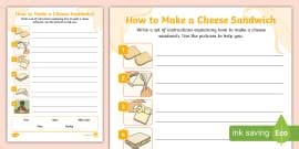 How To Make A Pizza Differentiated Writing Activity Twinkl