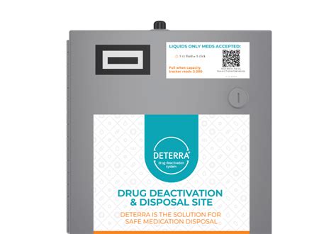 Drug Deactivation Containers Deterra Drug Disposal System