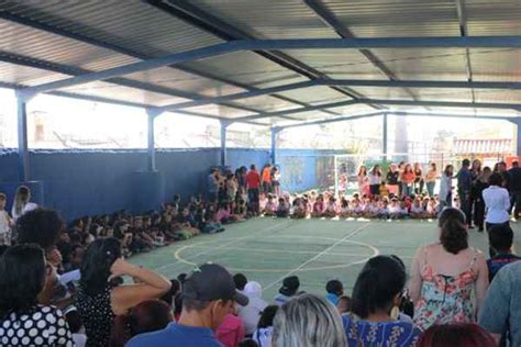 Escola De Taguatinga Ganha Cobertura Para A Quadra De Esportes