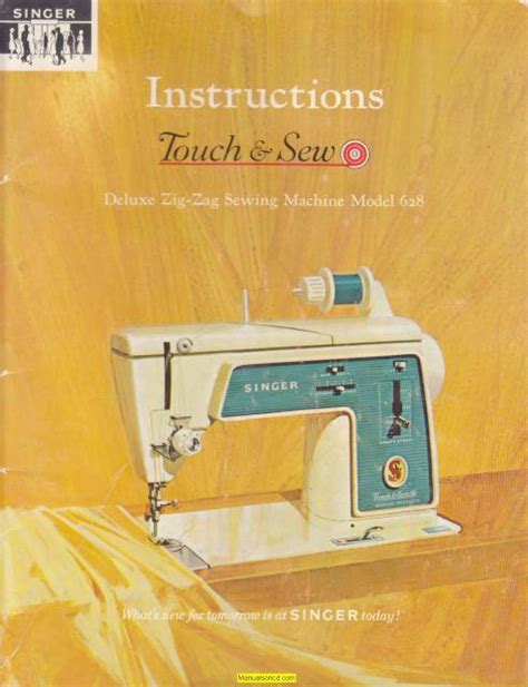 Singer 628 Sewing Machine Instruction Manual