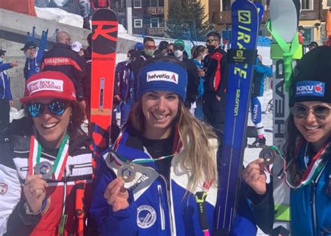 Marta Bassino Campionessa Italiana Di Gigante Argento Per Federica