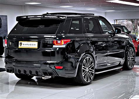 Santorini Black Range Rover Sport Barugzai Aero Edition