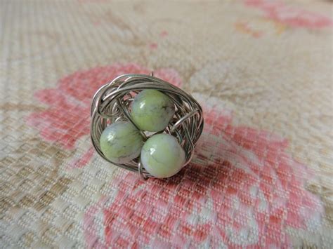 Birds Nest Ring Php50 Bird Nest Hand Made Jewelry Gemstone Rings