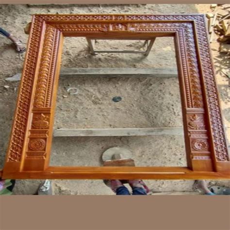 Carved Teak Wood Door Frame Application Interior At Best Price In