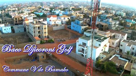 Bamako Capitale Du Mali Quartier De Baco Djicoroni Golf Dans La