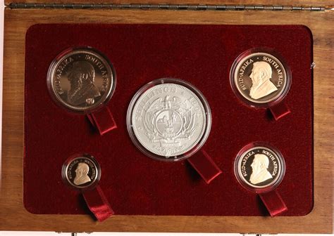 S Dafrika Prestige Set Kr Gerrand Set South Africa Mint