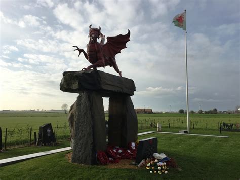 Welsh Memorial Pilckem Ridge Armistice In Ypres And Passchendaele 100