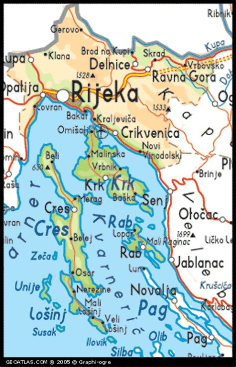 Rijeka Map