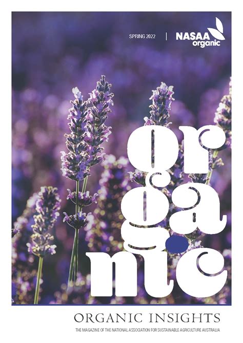 Organic Insights Magazine Nasaa Organic