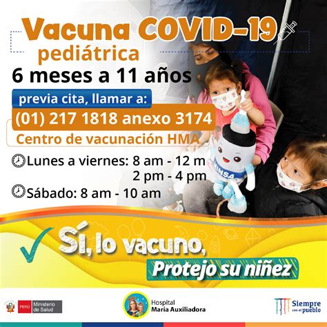 Vacuna Covid 19 Campañas Hospital María Auxiliadora Plataforma