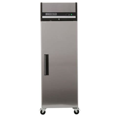 Maxx Cold X Series 23 Cu Ft Single Door Commercial Reach In Upright Refrigerator In Stainless