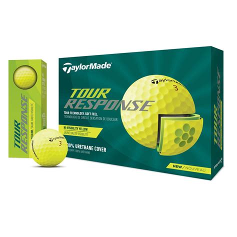 Tour Response Yellow Golf Ball Taylormade Golf