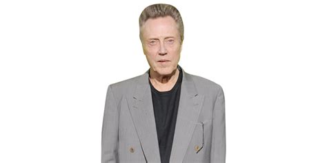 Christopher Walken Grey Jacket Half Body Buddy Cutout Celebrity Cutouts