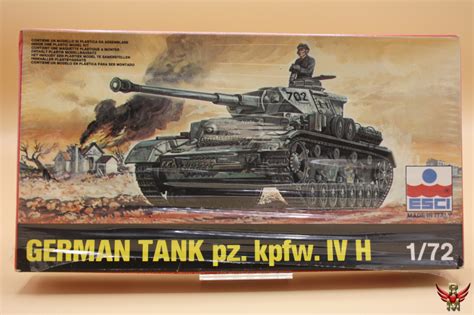 Esci German Tank Pz Kpfw Iv H Rowasp Modelbouw