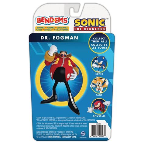 Bend Ems Sonic The Hedgehog Figur Dr Eggman Smyths Toys Österreich