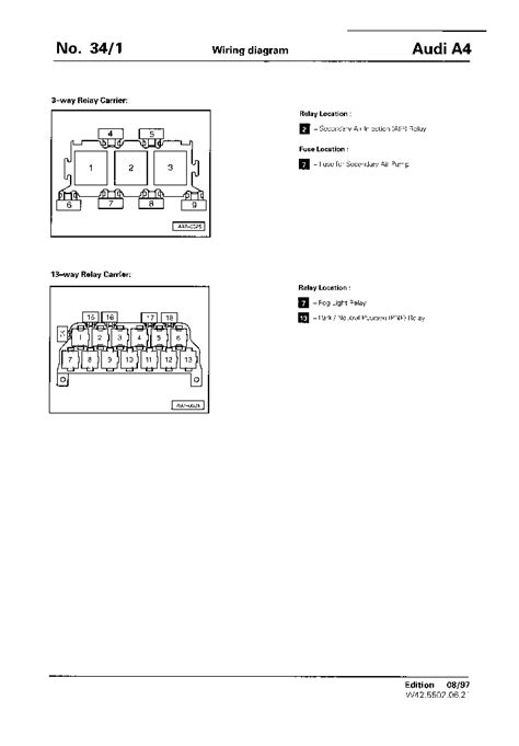 Audi A4 B5 94 2001 Electrical System Wiring Service Manual Download