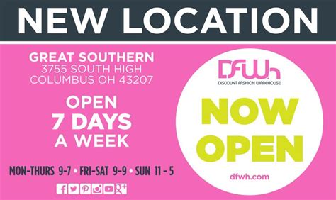 NOW OPEN! Our new location at Great Southern Shopping Center. # ...