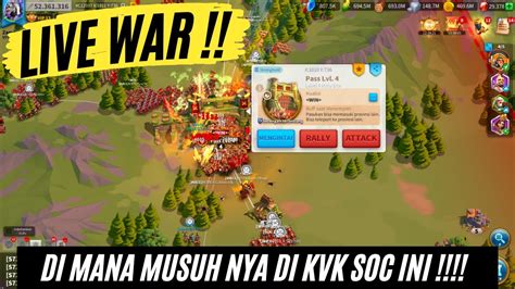 Live War Kvk Soc Tapi Musuh Nya Dmna Ini Njirrr YouTube