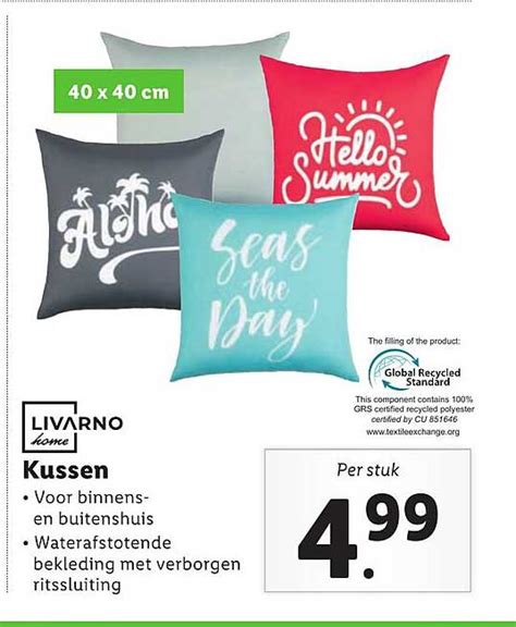 Livarno Home Kussen Aanbieding Bij Lidl 1Folders Nl