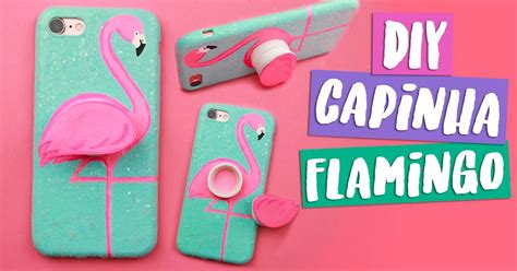 Isabelle Verona Diy Popsocket Capa De Celular Flamingo Com