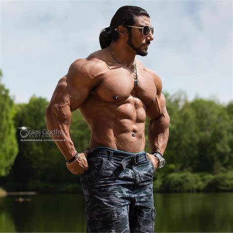 Muscle Lover Indian Bodybuilding Star Sangram Chougule Hd Phone