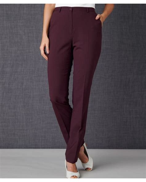 High Waist Tapered Trousers Trousers Damart Co Uk