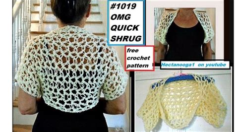 33 Excellent Crochet Shrug Plus Size Pattern