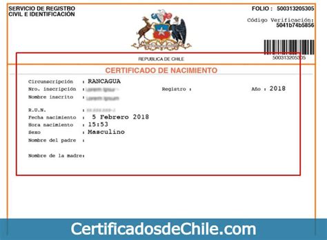 Como Solicitar Certificado De Nacimiento Diciembre Riset