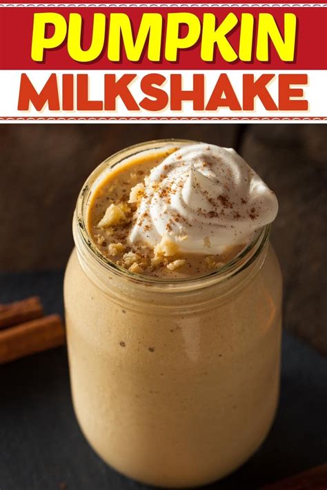 Pumpkin Milkshake (+ Easy Recipe) - Insanely Good