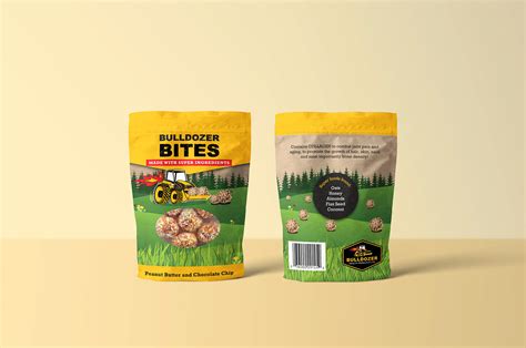 Protein Bites Pouch Packaging Design On Behance