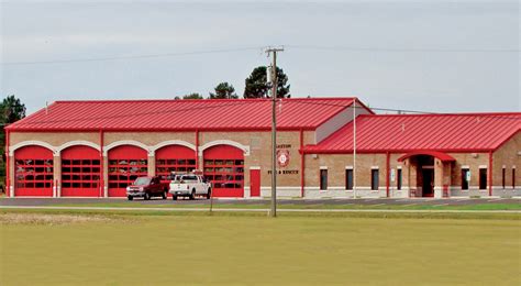 Gaston Fire Station Custom Metal Building American Buildings Company