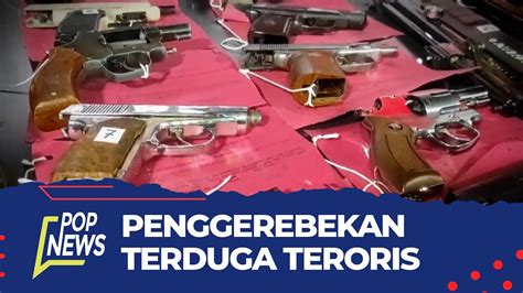 Penggerebekan Terduga Teroris Karyawan Pt Kai Ditemukan Senjata Api