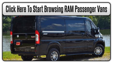 RAM ProMaster Passenger Vans | Conversion Vans For Sale at Paul Sherry ...