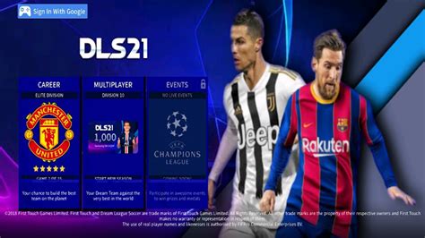 Dream League Soccer 2021 Dls 21 Mod Uefa Champions League Ucl